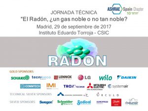 JORNADA TÉCNICA – EL Radón, ¿un gas noble o no tan noble?